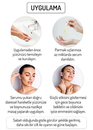 Nanoderma Gece Boyu Etkili Lifting Serumu Cilt Germe Sıkılaştırıcı Yaşlanma Karşıtı Magic Overnight Serum 30ML