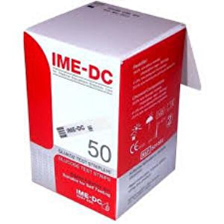 IME DC ŞEKER ÖLÇÜM TEST STRİP 50 LİK (İME-DC)