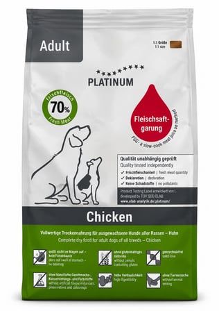 Platinum Tavuklu Yetişkin Köpek Maması 1.5 Kg