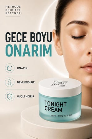 Methode Brigitte Kettner Tonight Cream 50 ml – Gece Yenileyici Yüz Kremi