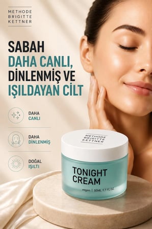 Methode Brigitte Kettner Tonight Cream 50 ml – Gece Yenileyici Yüz Kremi