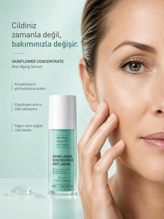 Skinflower Concentrate Anti-Aging 30 ml – Yoğun Anti-Aging Yüz Serum