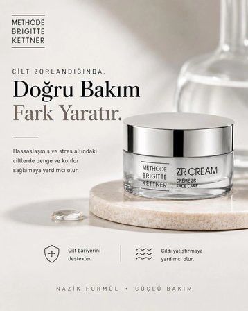 Zinc Repair ZR Cream Silver Edition 15 ml – Onarıcı Çinko içerikli Yüz Bakım Kremi