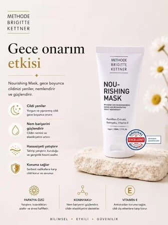 Nourishing Mask 50 ml – Besleyici ve Yenileyici Yüz Maskesi
