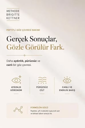 Peptide Eye Fluid 15 ml – Peptitli Göz Çevresi Bakımı