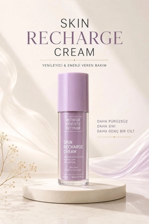 Skin Recharge Cream 50 ml – Yenileyici & Enerji Veren Yüz Kremi