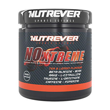 Nutrever Noxtreme 375 Gr - LİMON - YEŞİL ÇAY