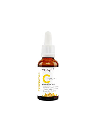 Perfector %10 Vitamin C & Hyalüronik Asit İçeren Leke Giderici ve Aydınlatıcı Serum - 30 ml