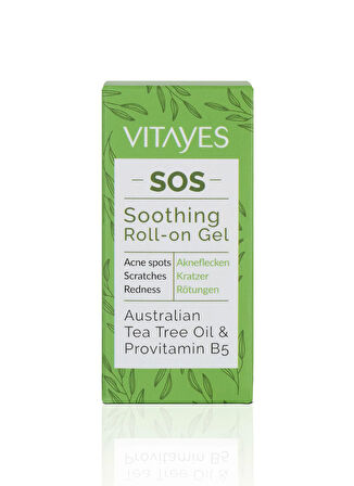 SOS Akne, Sivilce, Siyah Nokta ve Cilt Sorunları İçin Çay Ağacı ve Provitamin B5 Özlü Onarıcı Serum - 3x10 ml