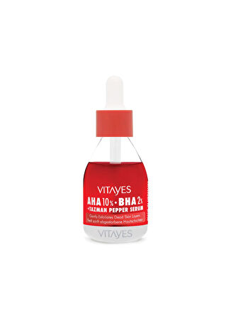 Kırmızı Peeling %10 AHA & %2 BHA Cilt Yenileyici Leke ve Akne Karşıtı Cilt Serumu 30 ml