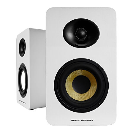 Thonet & Vander Vertrag Gen 2 Bluetooth 5.0 RCA 80W Beyaz 2.0 RMS Hoparlör HK096-03274