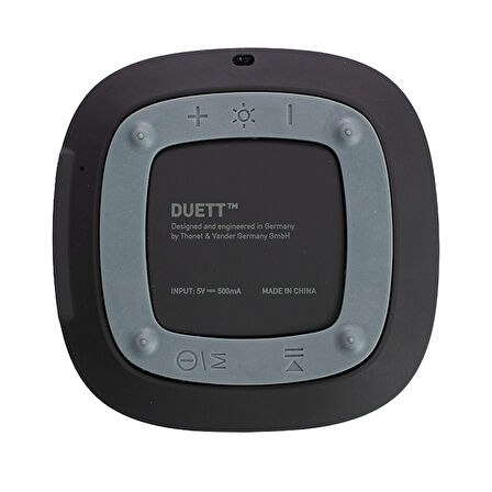 Thonet & Vander Duett 10W RMS Taşınabilir Siyah Bluetooth Hoparlör HK096-03614