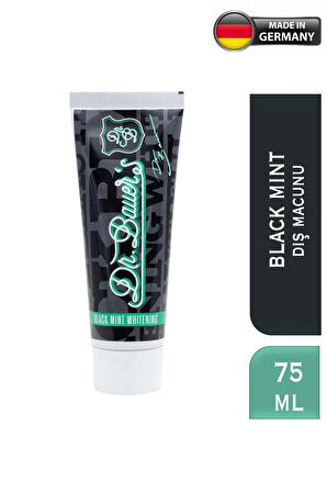 Dr Bauer Black Mint Whitening Diş Macunu 75ml