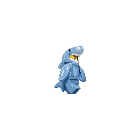 LEGO Minifigür - Seri 15 - 71011 - Shark Suit Guy Minifigür