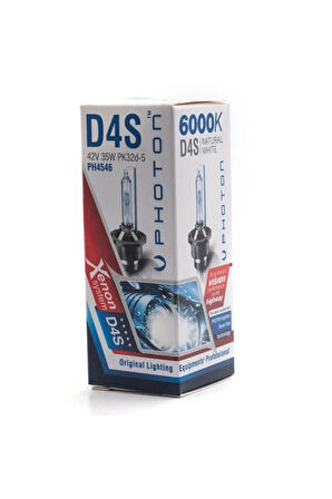 Photon D4s 6000k +%50 Fazla Işık Xenon Oto Far Ampulü