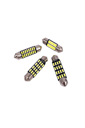 39mm Beyaz 16 Smd Sofit Oto Led Iç Aydınlatma Ampulü