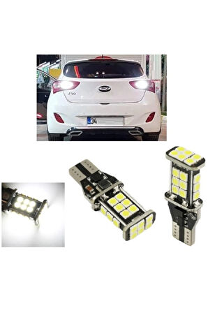 Hyundaı I30 Led Geri Vites Ampulü W16w T15 Beyaz