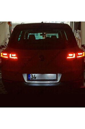 Vw Tıguan Led Plaka Ampulü Seti