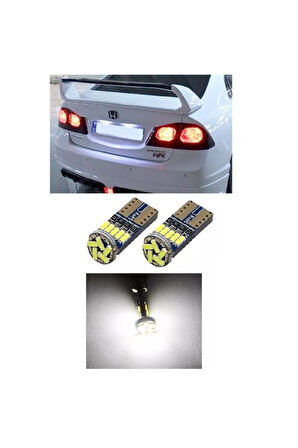 Honda Cıvıc Fd6 Led Plaka Lambası Aydınlatma Ampulü T10 W5w