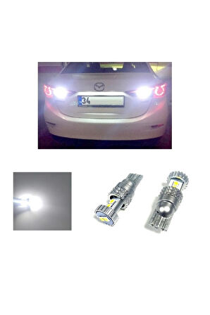 Mazda 3 Sedan Beyaz Led Geri Vites Ampulü W16w T15 Ph7028 Uyumlu