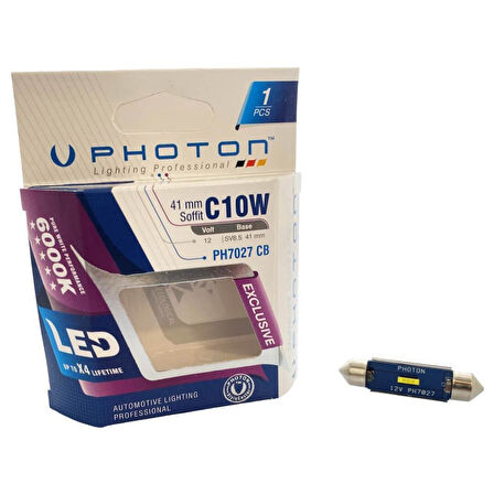 Photon C10W 12V 41Mm Exclusive Serisi Can-Bus Sofit Led Ph7027