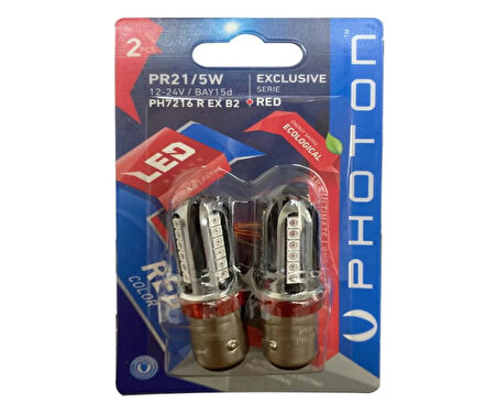 P21/5W RED 1016 EXCLUSIVE SERIE (2’Lİ BLISTER)