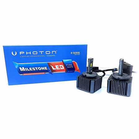 Photon Far Ampulü Led Headlight Milestone Serisi D5S Ballast Versiyon