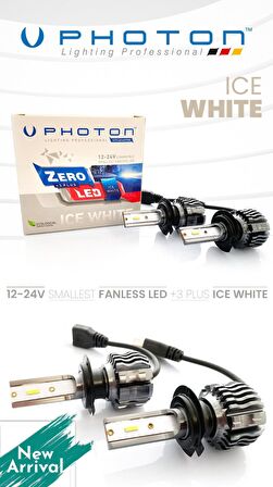 Photon Far Ampulü Led Zero Serisi +3 Plus H7 Fansiz