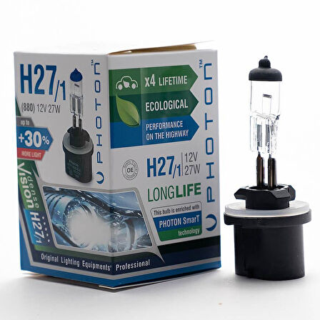Photon H27/1 880 12V 27W PR LL +%30 FAZLA IŞIK PH5526 LL