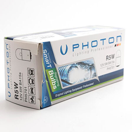 PHOTON R5W 12V 67 PARK AMPULU PH5701