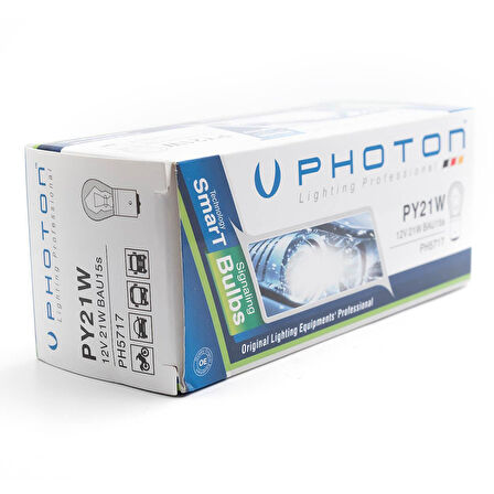 PHOTON PY21W 12V 93 AMBER ŞAŞI AMPUL PH5717