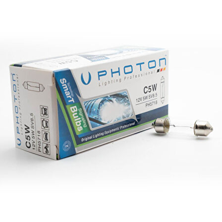 PHOTON C5W 12V 36MM STANDART SOFIT AMPÜL PH5718