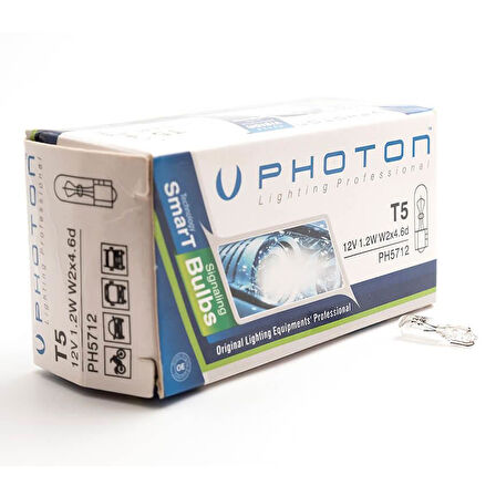 PHOTON T5 12B 1.2W MINIK DIPSIZ AMPUL PH5712