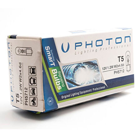 PHOTON T5 12B 1.2W MINIK DIPSIZ AMPUL PH5712