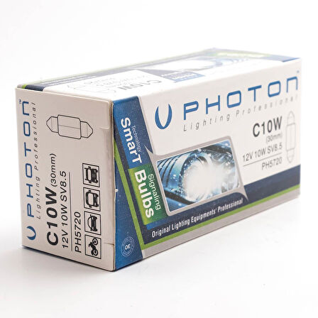 PHOTON C10W 12V 30MM STANDART SOFIT AMPÜL PH5720