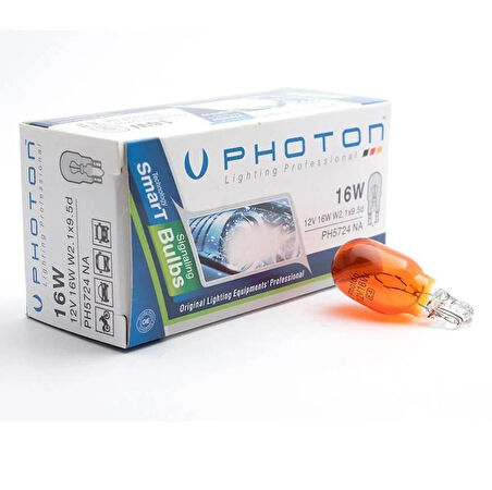 PHOTON WY16W 12V AMBER DİPSİZ PH5724 A