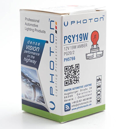 PHOTON PSY 19W 12V AMBER AMPÜL PH5766 PH5766