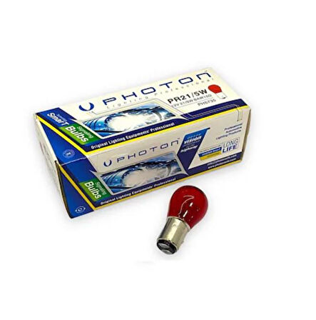 PHOTON PR21/5W 12V KIRMIZI STOP PH5735