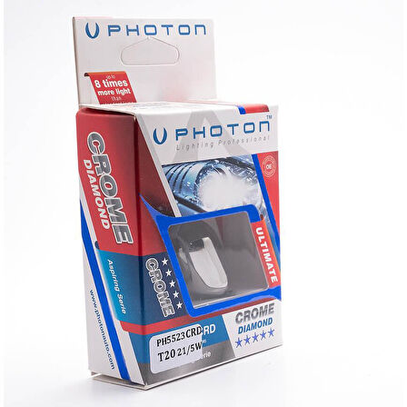 PHOTON T20 CHROME 21/5W 12V DIAM.VISION PH5523 CRD