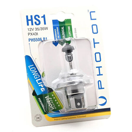 Photon HS1 12V 35/35W PX43T BLISTER AMBALAJ PH5506 B1