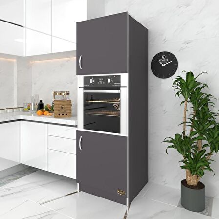 Kenzlife ankastre fırın dolabı bige gri mutfak banyo kiler