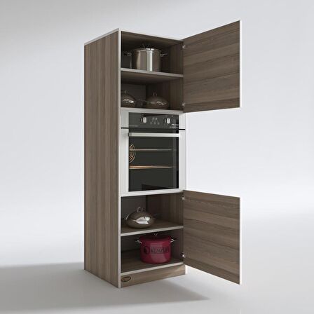 Kenzlife ankastre fırın dolabı bige crd mutfak banyo kiler