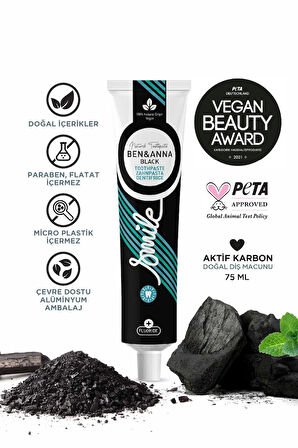 BEN & ANNA AKTİF KARBON DİŞ MACUNU