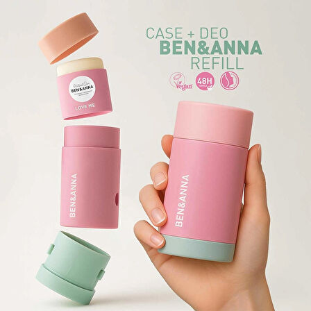 BEN ANNA BEN & ANNA KUTU REFILL CASE + REFILL LOVE ME DEOSTICK