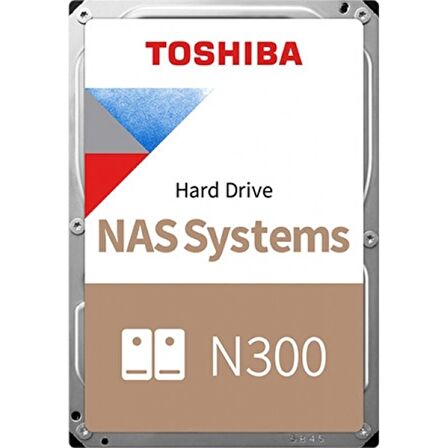 Toshiba N300 3.5 inç 8 TB 7200 RPM Sata 3.0 Harddisk 