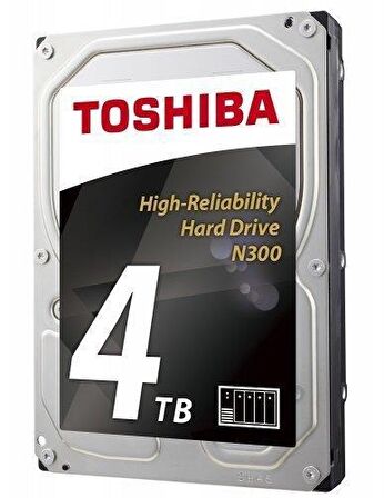 Toshiba N300 2.5 İnç 4 TB Sata 232 MB/s Harddisk