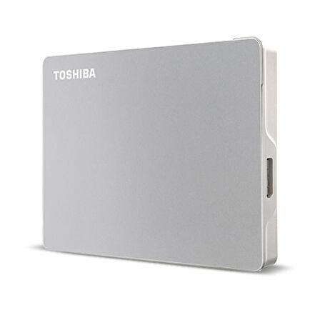 Toshiba Canvio Flex Exclusive 1TB 2.5" USB 3.2 Gen-1 Taşınabilir HDD - Silver (HDTX110MSCAA)