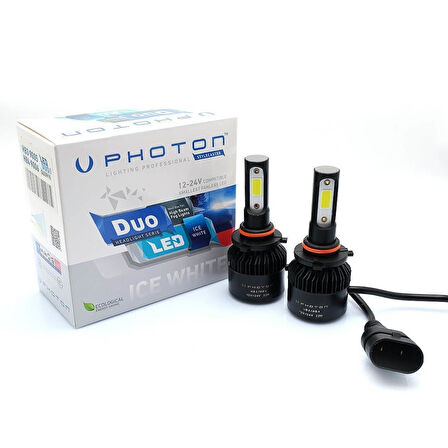 Photon Duo HB3 9005 12-24V Led Xenon 6000 Lümen HEADLIGHT