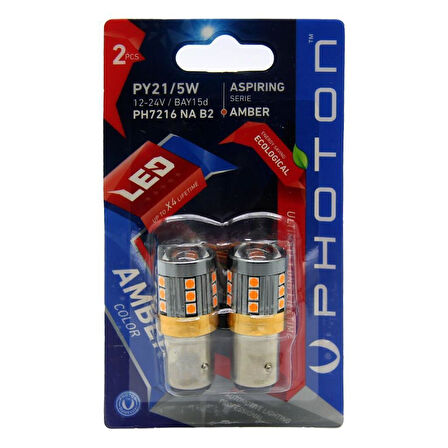 Photon P21/5W Turuncu Led 1016 PH7216 NA