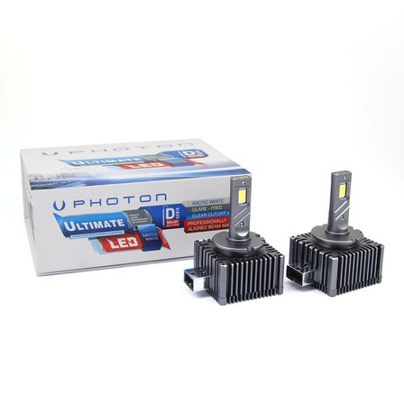 BMW 5 Series 2003-2007 ile uyumlu Photon Ultimate D1S LED 6000 Kelvin 19000 Lümen